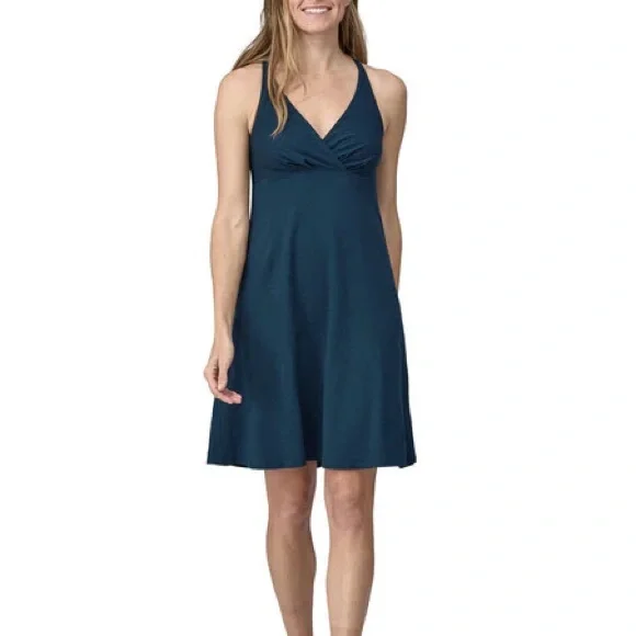 Patagonia Amber Dawn Dress in Plume Grey - Picture 2 of 13